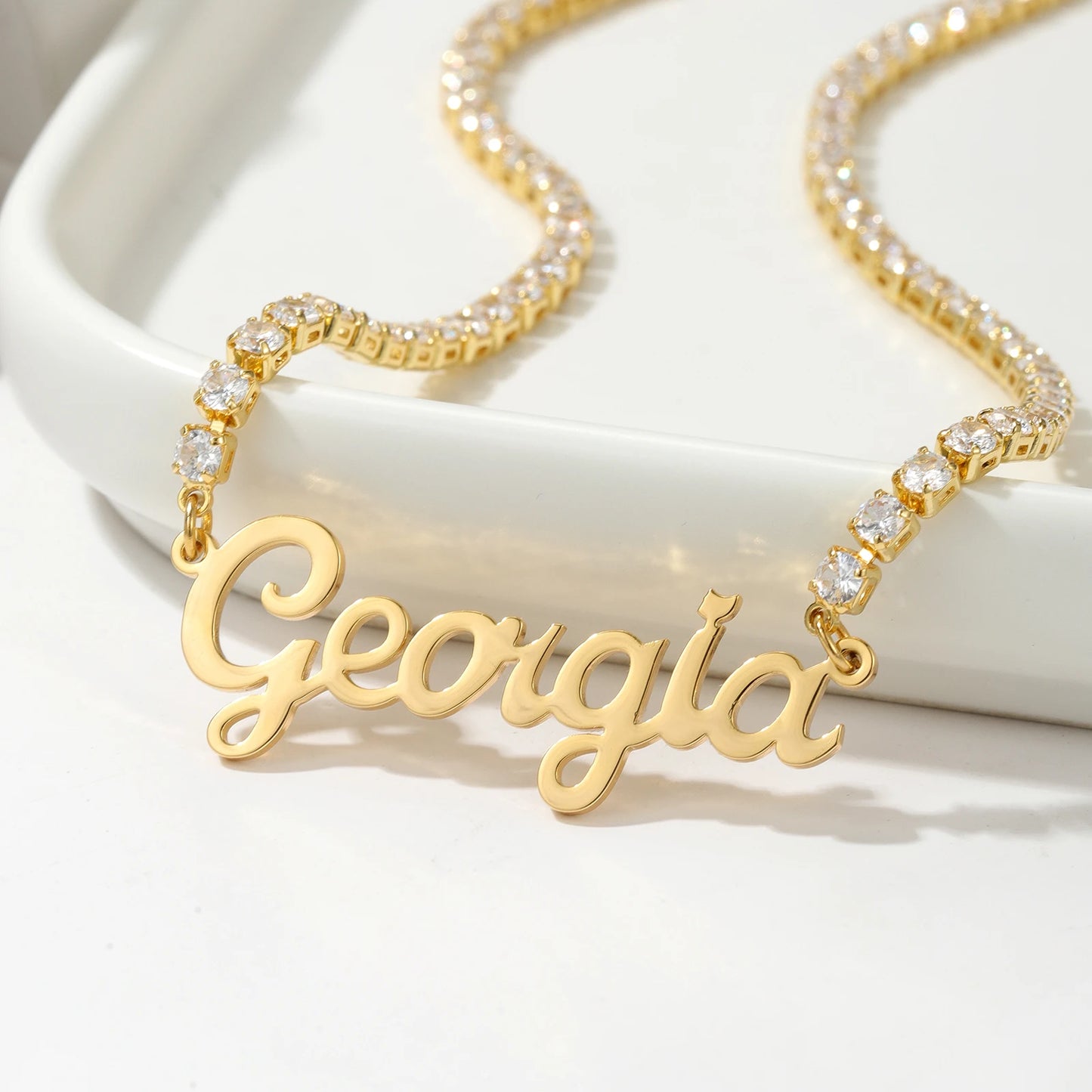 Radiance Name Necklace