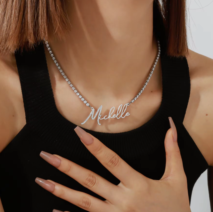 Brilliance Name Necklace
