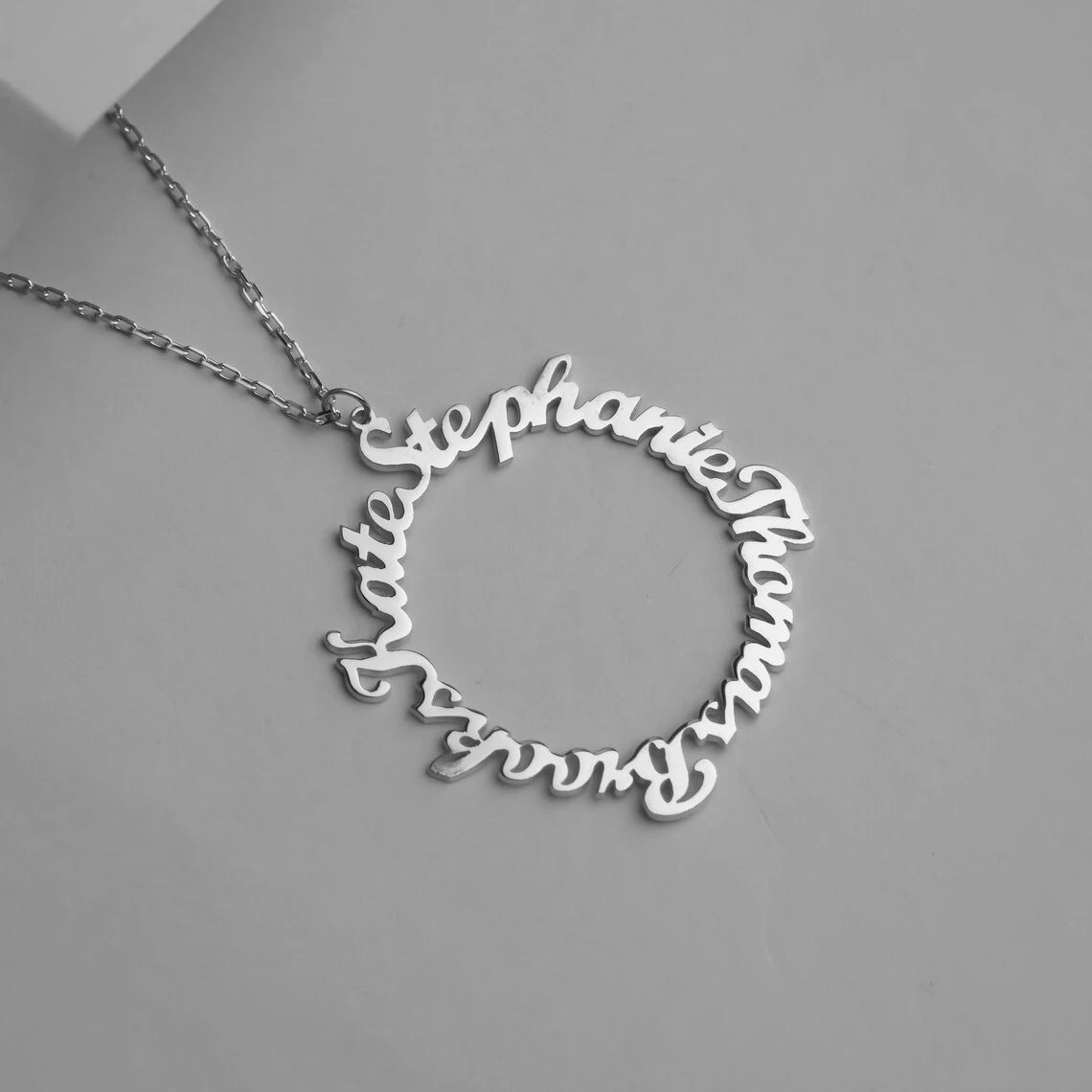 Unity Personalized Family Name Necklace