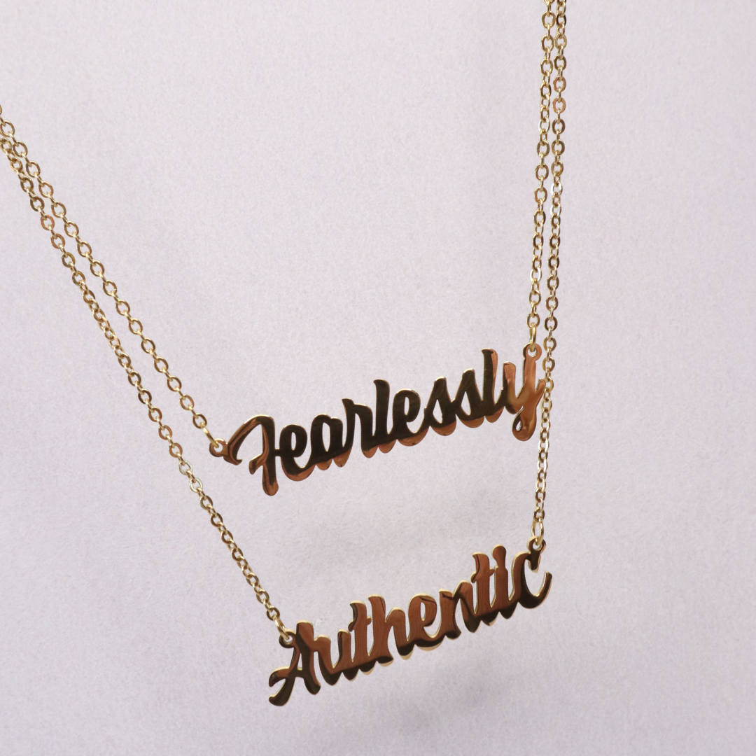 Empower Double Affirmation Necklace