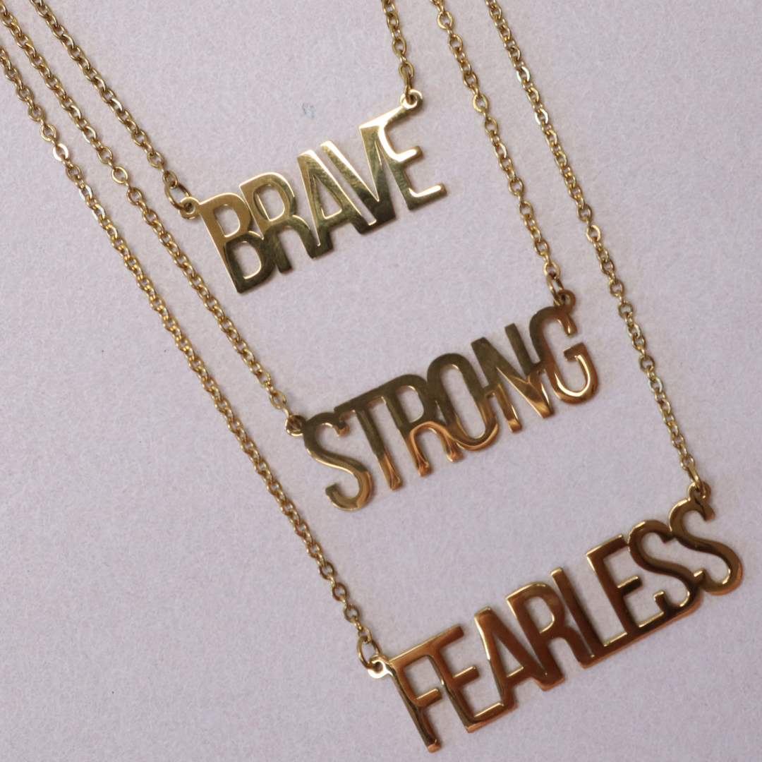 Empower Triple Affirmation Necklace