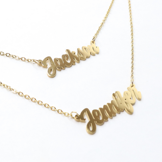 Empower Personalized Double Name Necklace