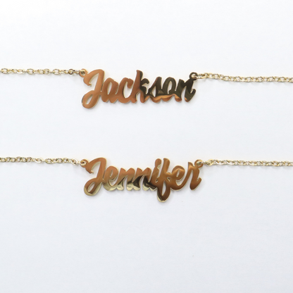 Empower Personalized Double Name Necklace