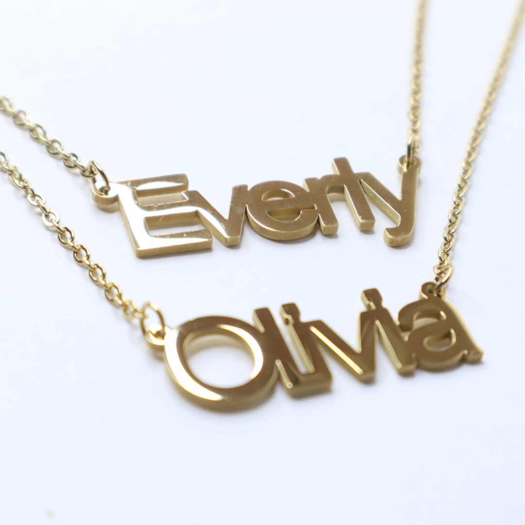 Empower Personalized Double Name Necklace