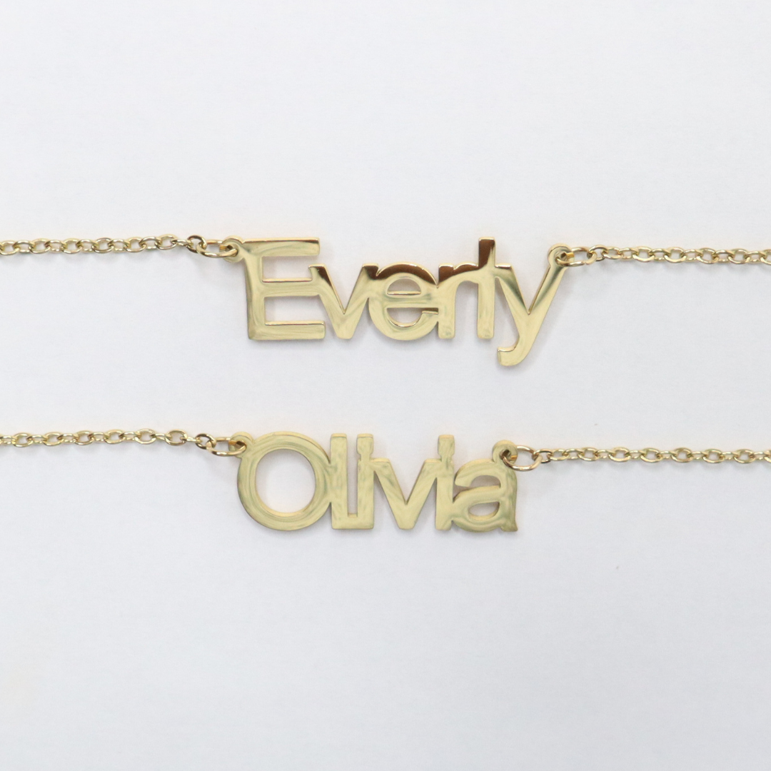 Empower Personalized Double Name Necklace