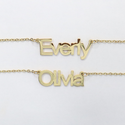 Empower Personalized Double Name Necklace