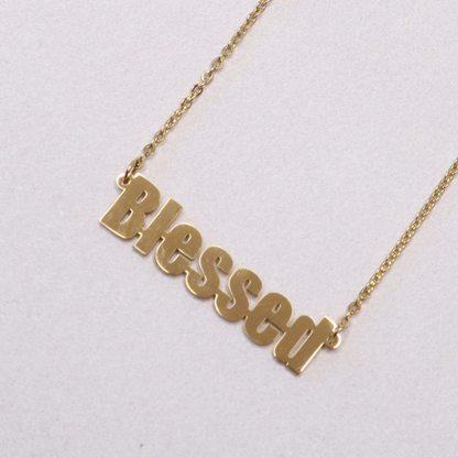 Empower Personalized Single Name Necklace