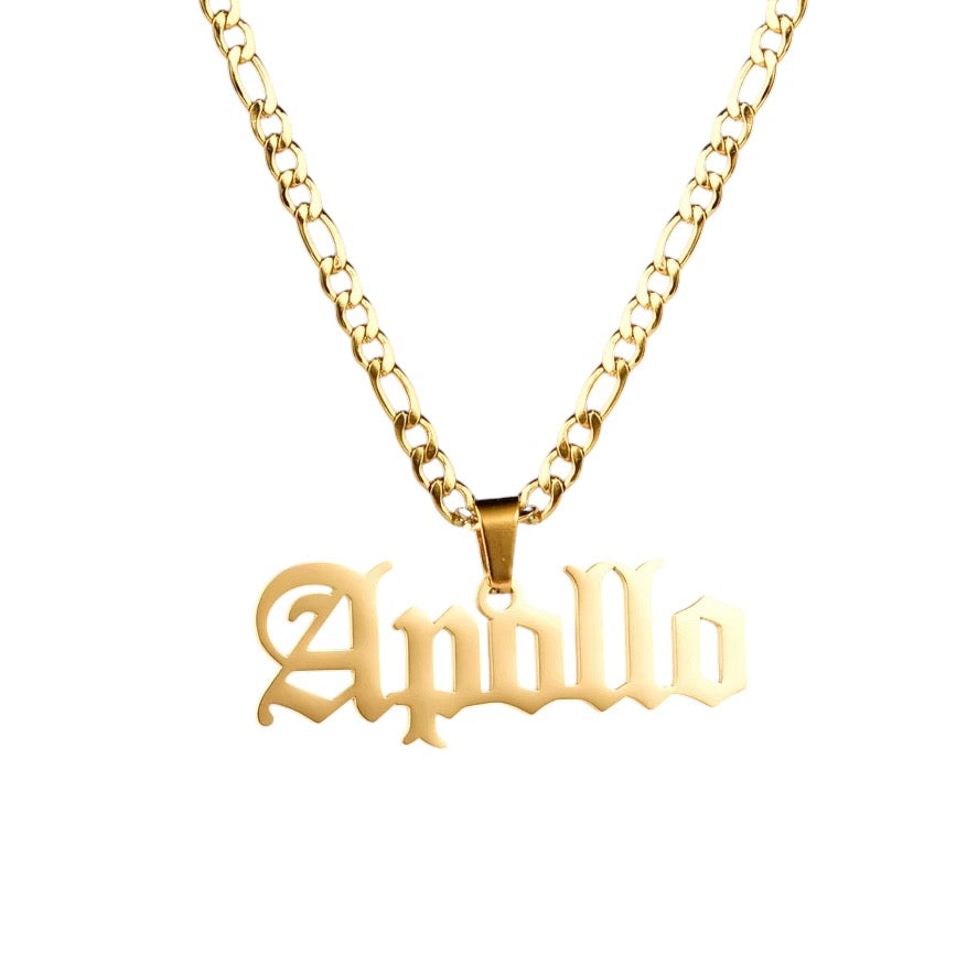 Victorious Unisex Personalised Name Necklace