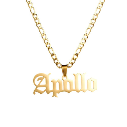 Victorious Unisex Personalised Name Necklace