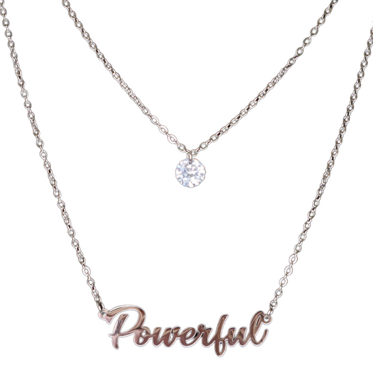 Majestic Double Layer Affirmation Necklace