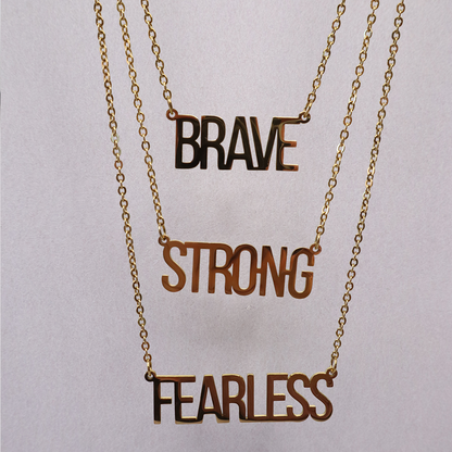 Empower Triple Affirmation Necklace